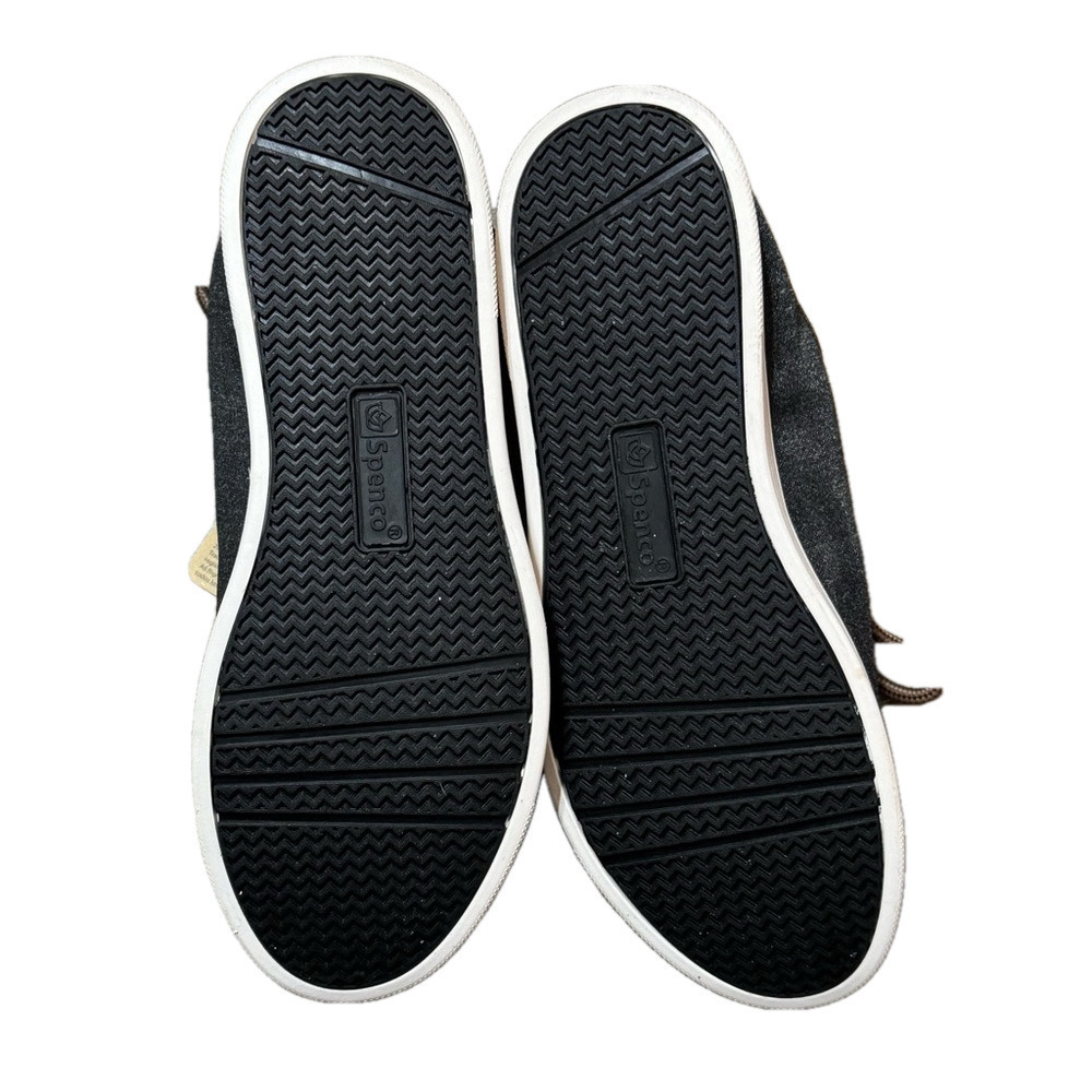 Spenco Footwear Black Santa Clara Jersey White Black Tread Women Size 7 - Picture 5 of 16